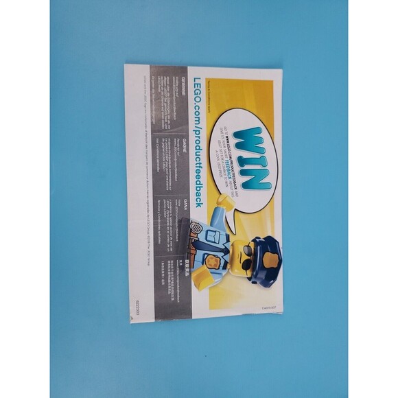 Lego City 60183 Book 1 Instruction Booklet Manual Only No Bricks - Picture 7 of 8